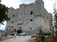 Die Festung Nehaj, hoch über der kroatischen Stadt Senj