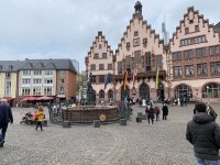 Der Römerplatz in Frankfurt am Main